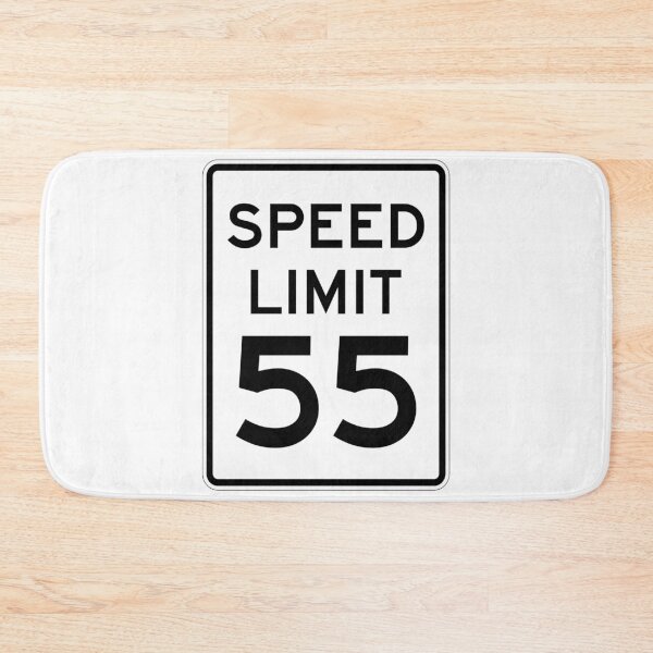 Item preview, Traffic sign speed limit, 55 designed and sold by Numbers-Art.