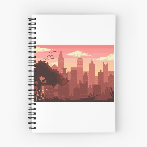 Item preview, Ciudad del atardecer de Pixil designed and sold by Frog-Muushroom.