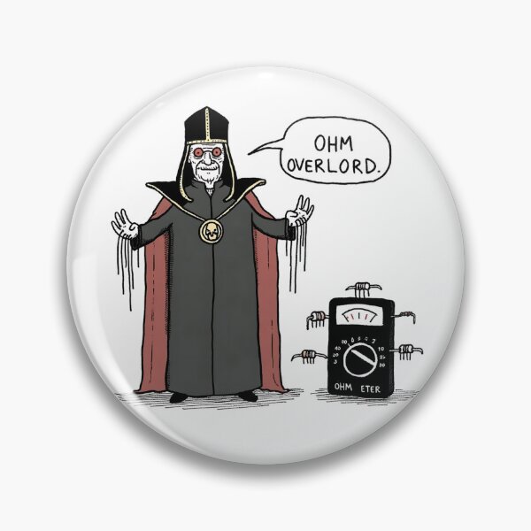 Item preview, Ohm Overlord designed and sold by Sticker-mama.