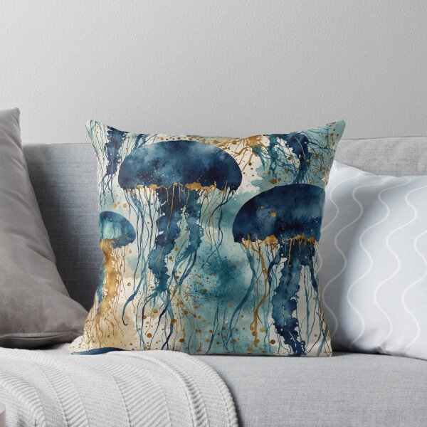 Item preview, Watercolor jellyfish designed and sold by PatternPuppy.