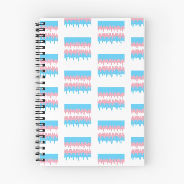 Item preview, Melting Transgender Flag designed and sold by A4R0NN.