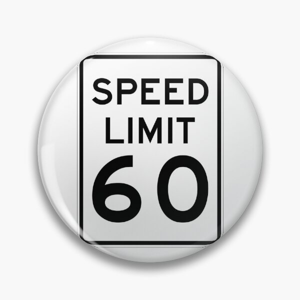 Item preview, Traffic sign speed limit, 60 designed and sold by Numbers-Art.