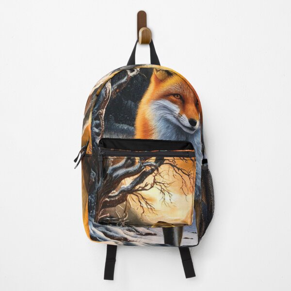 Artikelvorschau, Fuchs-Porträt. Winterfuchs, Fuchs im Schnee, Fuchs-Malerei, Michelangelo-Stil entworfen und verkauft von FoxVibes.