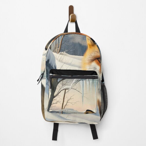 Artikelvorschau, Fuchs-Porträt. Winterfuchs, Fuchs im Schnee, Fuchs-Malerei, Michelangelo-Stil entworfen und verkauft von FoxVibes.