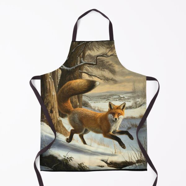 Artikelvorschau, Fuchs-Porträt. Winterfuchs, Fuchs im Schnee, Fuchs-Malerei, Michelangelo-Stil entworfen und verkauft von FoxVibes.
