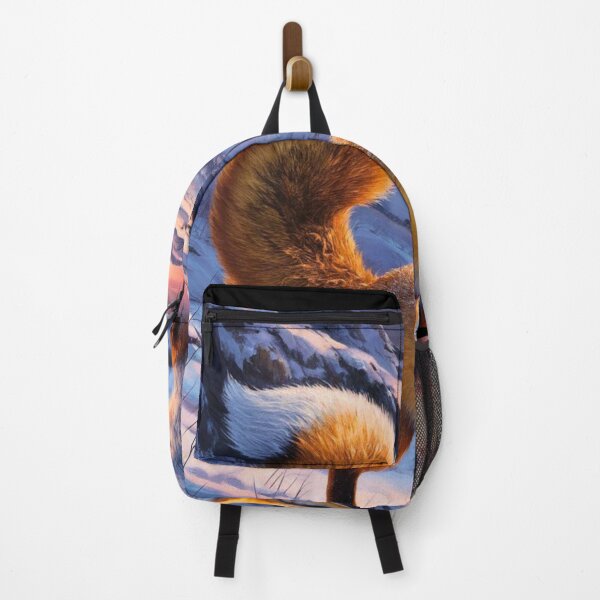 Item preview, Fox Portrait. Winter fox, fox in the snow, fox painting, Michelangelo style designed and sold by FoxVibes.