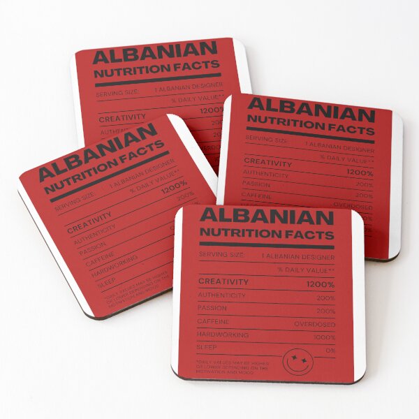 Item preview, albanian facts designed and sold by SDshirts.