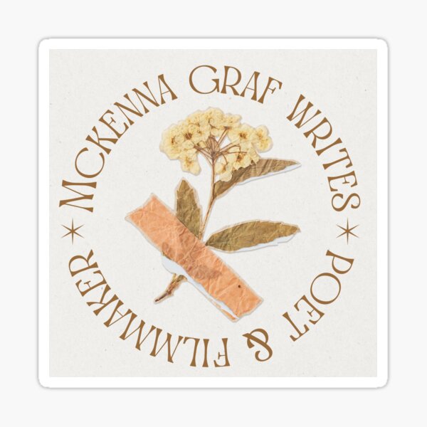 McKenna Graf Writes logo Sticker