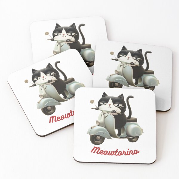 Item preview, Meowtorino (Cat lovers in Italy) designed and sold by LittleDreamsCo.