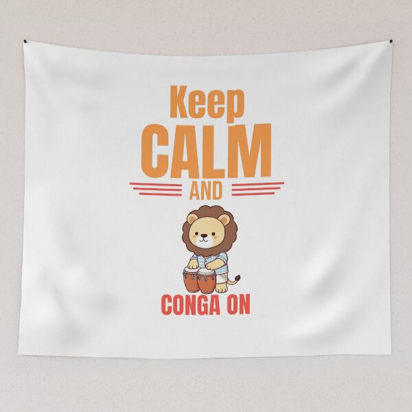 Item preview, Conga Drum Lion designed and sold by LemuellTrends.
