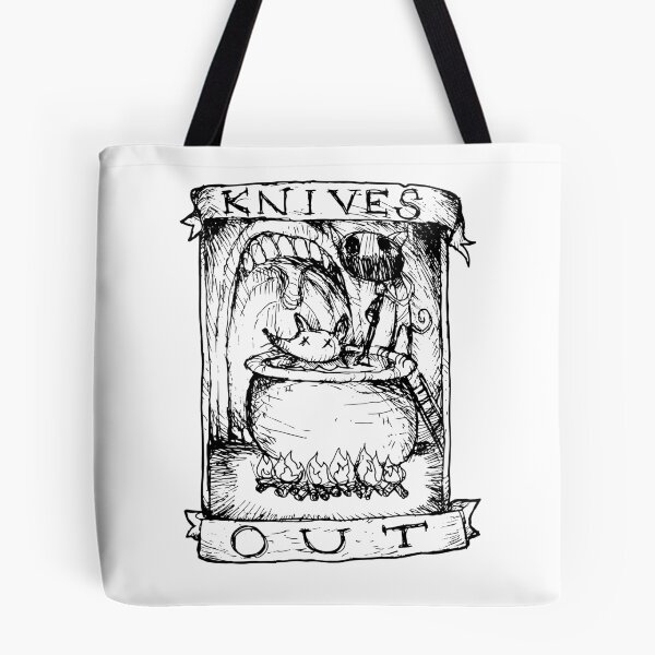 Item preview, Knives Out Illustrated Lyrics designed and sold by bangart.