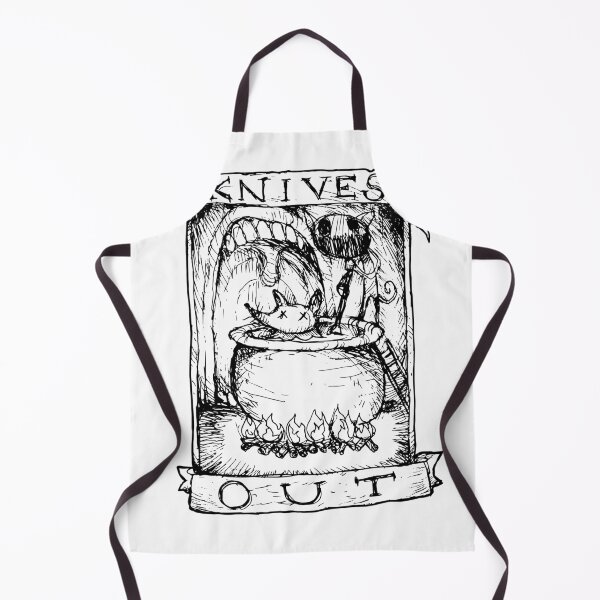 Item preview, Knives Out Illustrated Lyrics designed and sold by bangart.