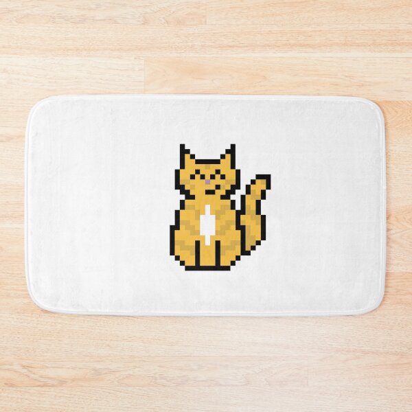 Item preview, Orange Cat Pixel Art designed and sold by bugpixels.