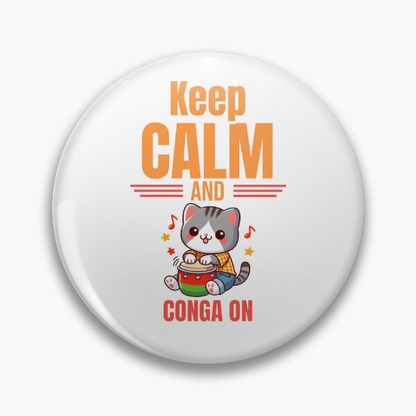 Item preview, Conga Drum Cat designed and sold by LemuellTrends.