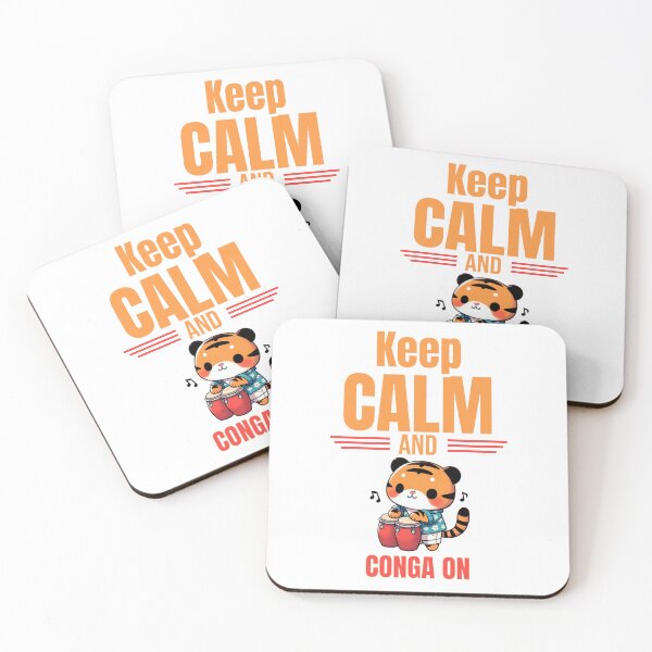 Item preview, Conga Drum Tiger designed and sold by LemuellTrends.