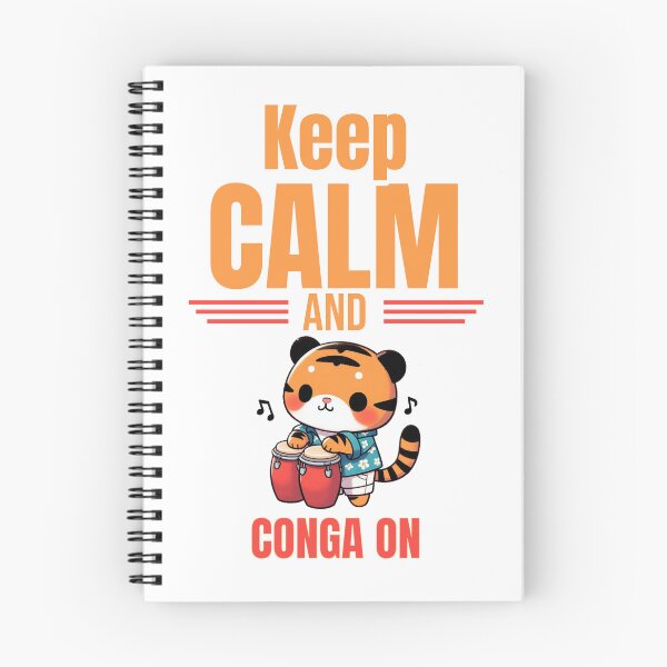 Item preview, Conga Drum Tiger designed and sold by LemuellTrends.