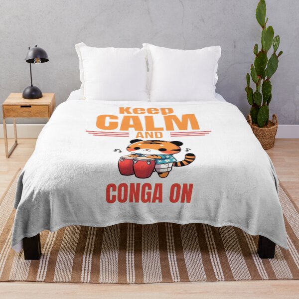 Item preview, Conga Drum Tiger designed and sold by LemuellTrends.