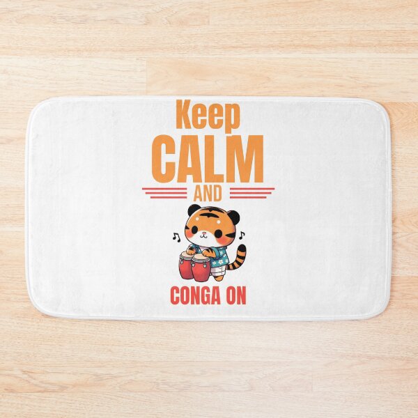 Item preview, Conga Drum Tiger designed and sold by LemuellTrends.
