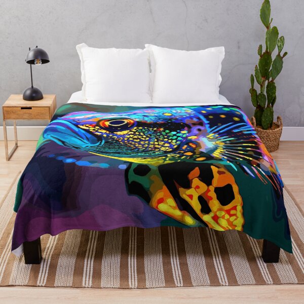 Item preview, Colorful vibrant African OB Peacock Cichild  designed and sold by Artbyminga.