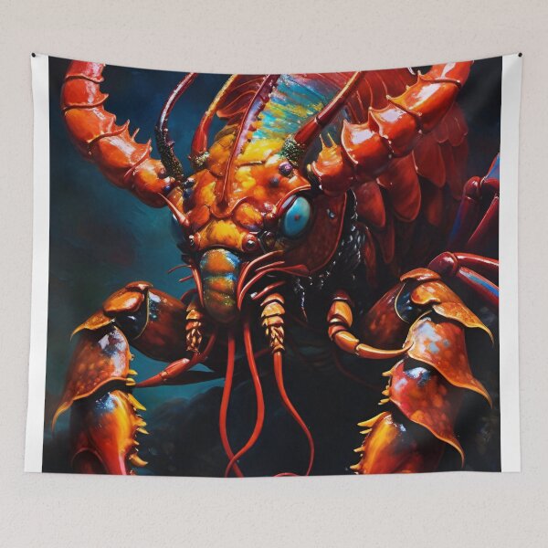 Item preview, Lobster monster designed and sold by MatrixTattoo.