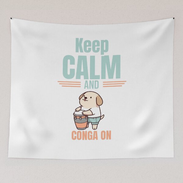 Item preview, Conga Drum Dog designed and sold by LemuellTrends.