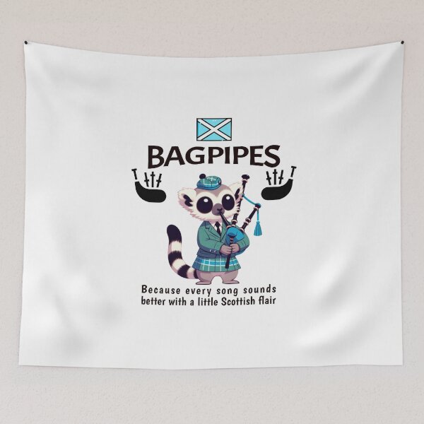 Item preview, pipe band Lemur designed and sold by LemuellTrends.