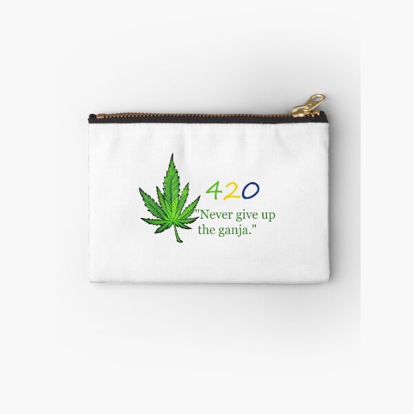 Artikelvorschau, Gib Ganja niemals auf entworfen und verkauft von Side-Hustlers.