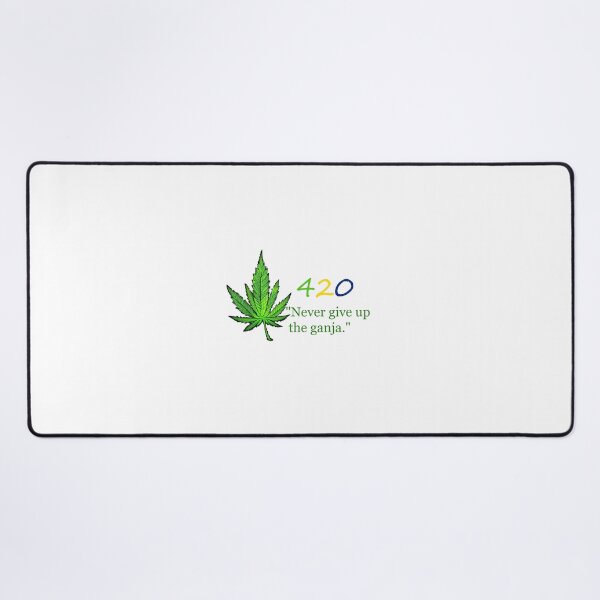 Item preview, Never Give Up Ganja designed and sold by Side-Hustlers.