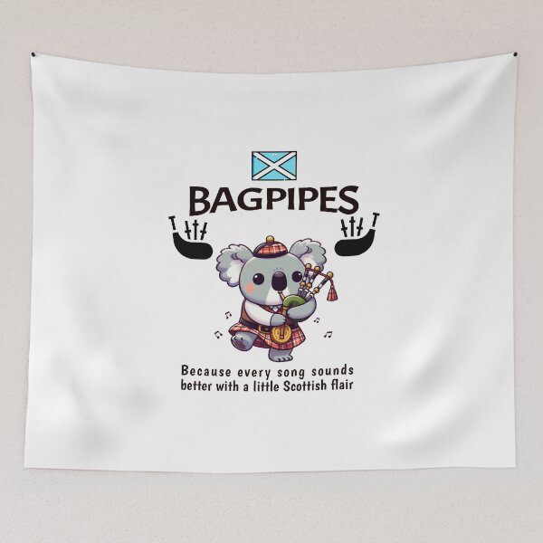 Item preview, pipe band Koala designed and sold by LemuellTrends.