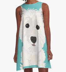 Westie Design A-Line Dress