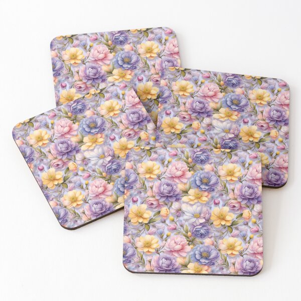 Item preview,  Flowers - Watercolor pattern  designed and sold by Victoria Riabov.
