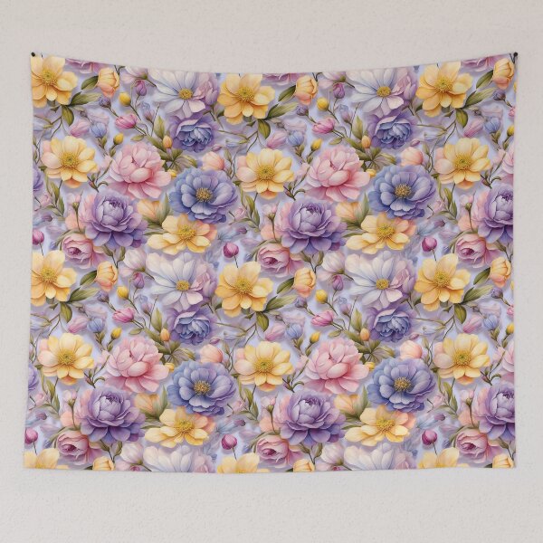 Item preview,  Flowers - Watercolor pattern  designed and sold by Victoria Riabov.