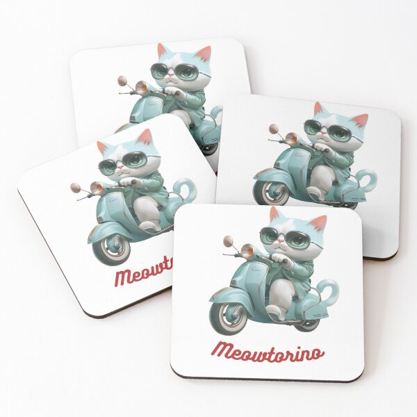 Item preview, Meowtorino (Cat lovers in Italy) designed and sold by LittleDreamsCo.