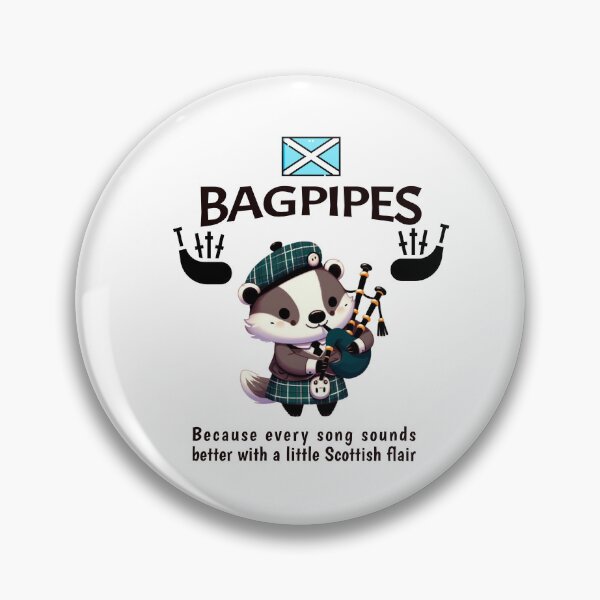 Item preview, pipe band Badger designed and sold by LemuellTrends.