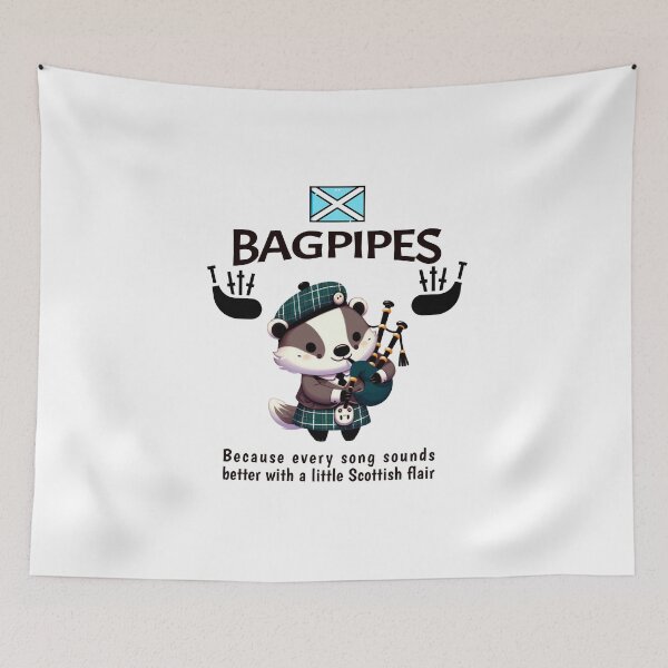 Item preview, pipe band Badger designed and sold by LemuellTrends.