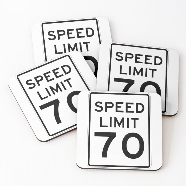 Item preview, Traffic sign speed limit, 70 designed and sold by Numbers-Art.
