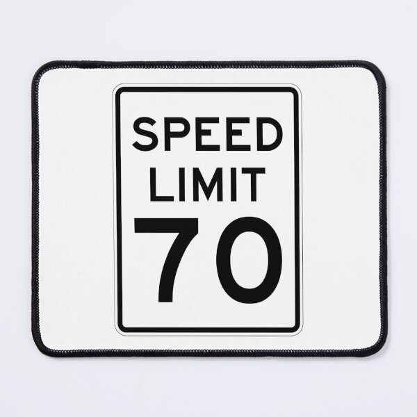 Item preview, Traffic sign speed limit, 70 designed and sold by Numbers-Art.