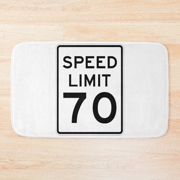 Item preview, Traffic sign speed limit, 70 designed and sold by Numbers-Art.