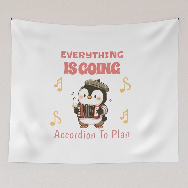 Item preview, air accordion Penguin designed and sold by LemuellTrends.
