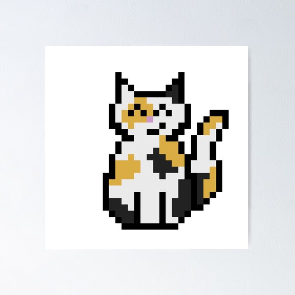 Item preview, Calico Cat Pixel Art designed and sold by bugpixels.