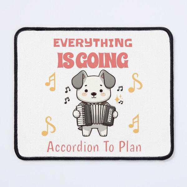 Item preview, air accordion Dog designed and sold by LemuellTrends.
