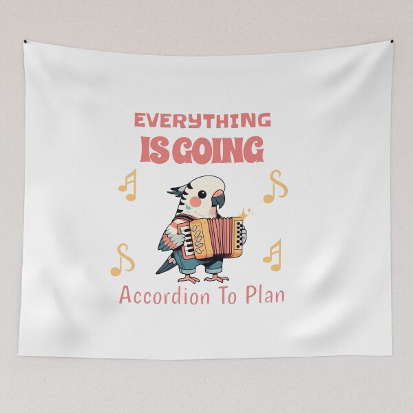 Item preview, air accordion Parrot designed and sold by LemuellTrends.