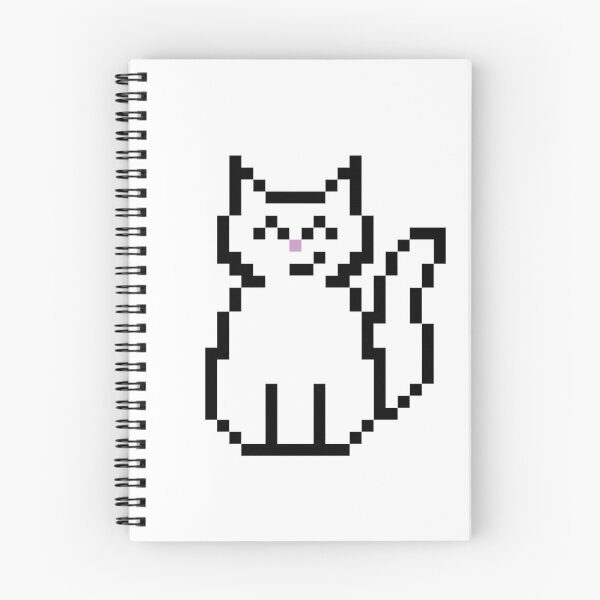 Item preview, White Cat Pixel Art designed and sold by bugpixels.