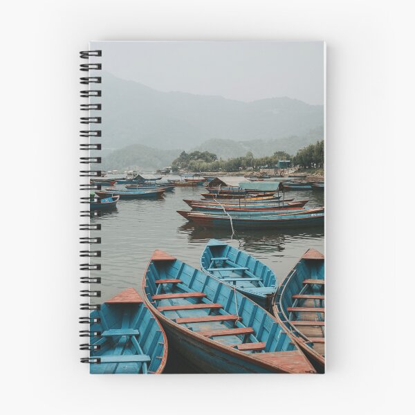 Item preview, Wooden boats, lake phewa, Pokhara designed and sold by Ingevantilburg.