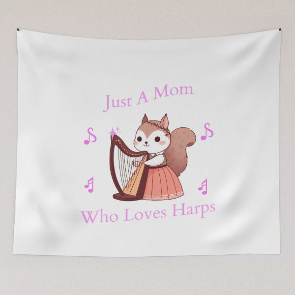 Item preview, Harp Mom Squirrel designed and sold by LemuellTrends.