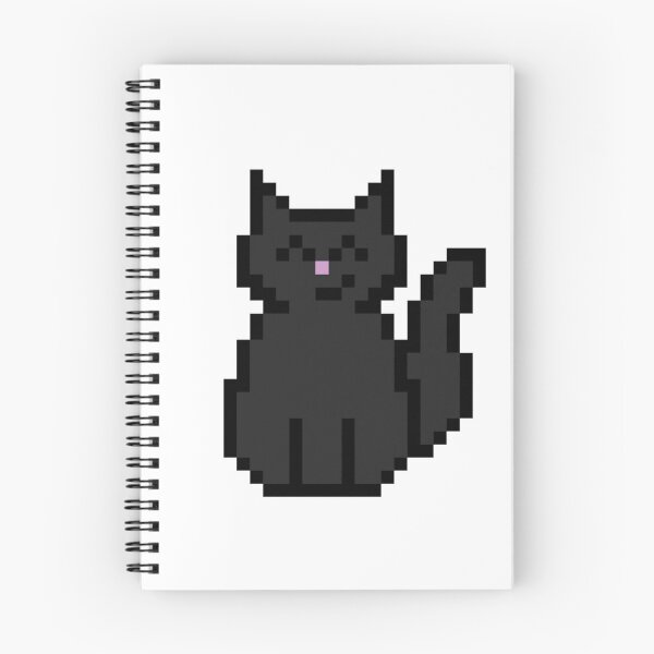 Item preview, Black Cat Pixel Art designed and sold by bugpixels.
