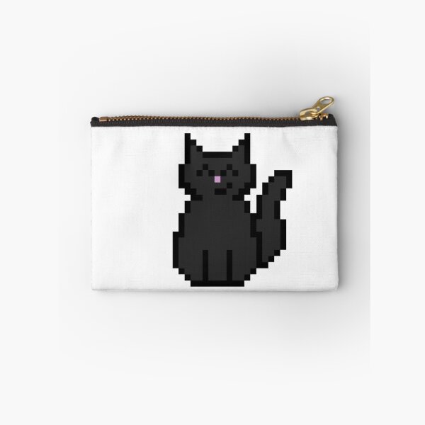 Item preview, Black Cat Pixel Art designed and sold by bugpixels.