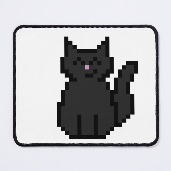 Item preview, Black Cat Pixel Art designed and sold by bugpixels.