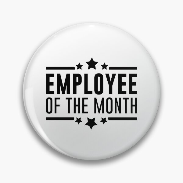 Item preview, Employee of the Month Logo designed and sold by alejandrozero.