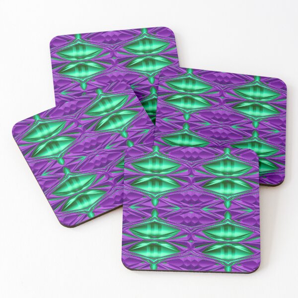 Item preview, Turquoise and Purple Ornate Tile Pattern designed and sold by TheRulerofEarth.
